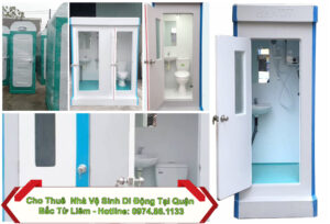 Cho Thuê Nhà Vệ Sinh Di Động Quận Bắc Từ Liêm