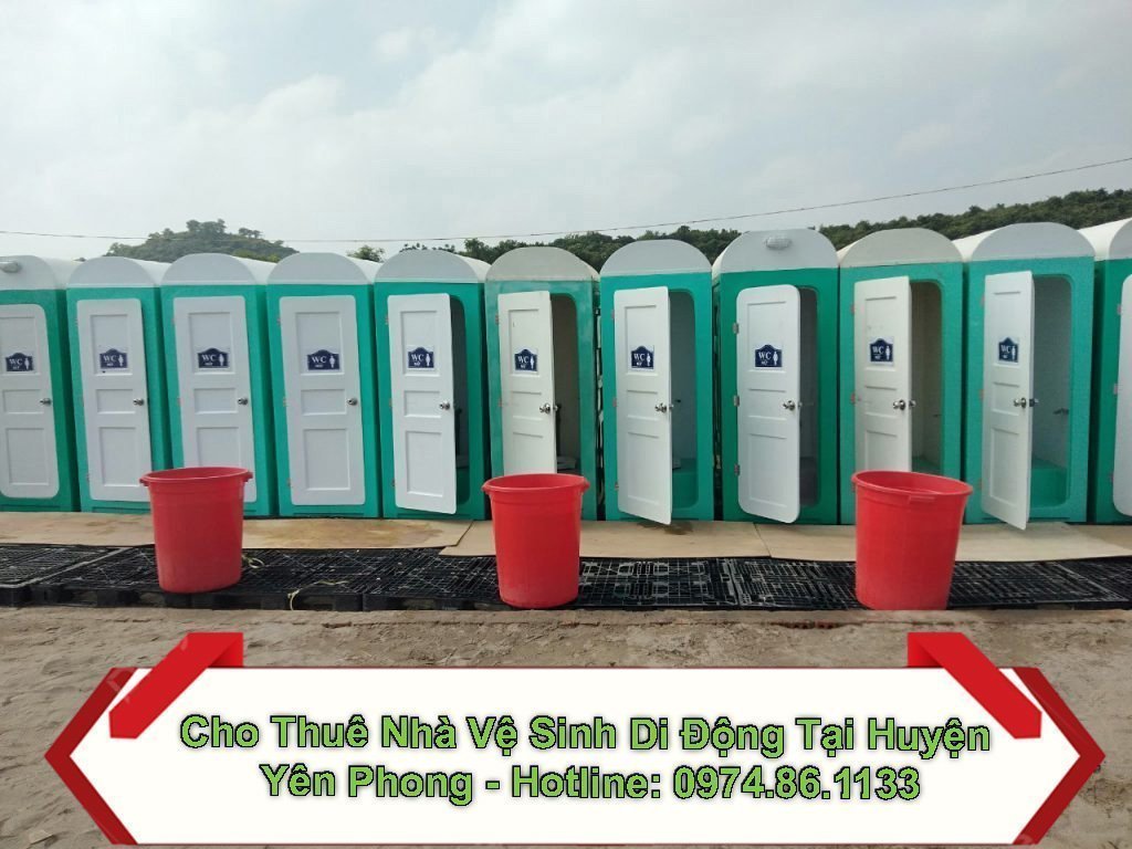 Cho Thuê Nhà Vệ Sinh Di Động Huyện Yên Phong
