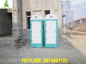 nhà vệ sinh công trường