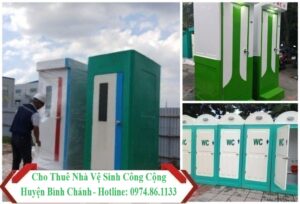 Cho Thuê Nhà Vệ Sinh Công Cộng Huyện Bình Chánh